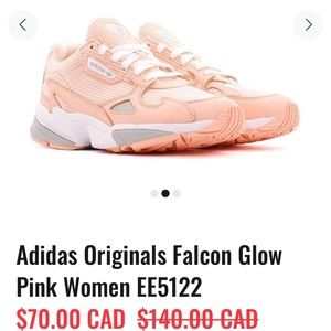 Adidas Falcon in pink!